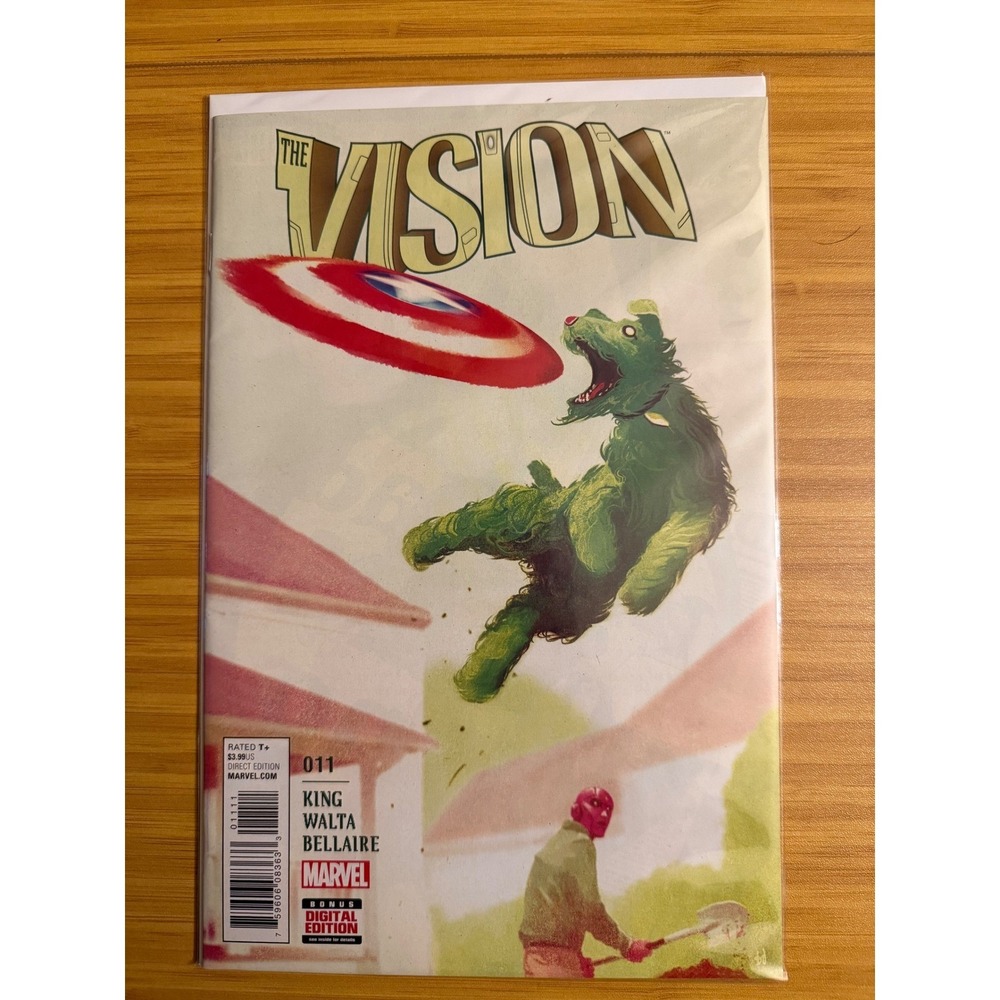 The Vision 011 Marvel Comic Book King Walta Bellaire‎ Direct Edition
